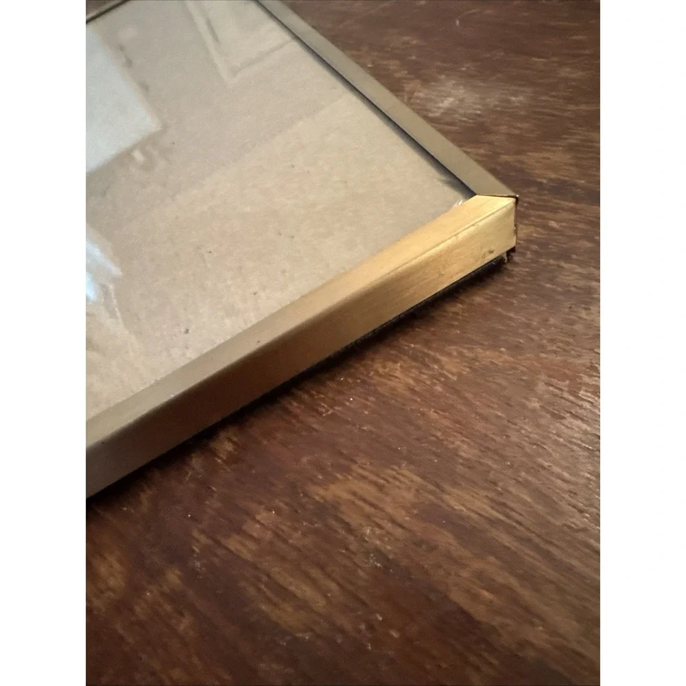 Vintage‎ Deep Brass 5x7